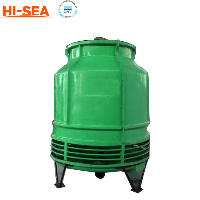 Filler-Free Countercurrent Glass FRP Cooling Tower